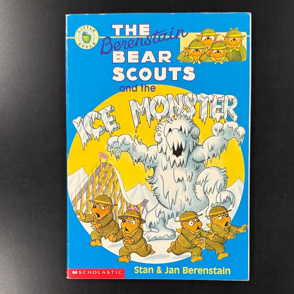 The Berenstain Bear Scouts and the Ice Monster - Scholastic Paperback Novel